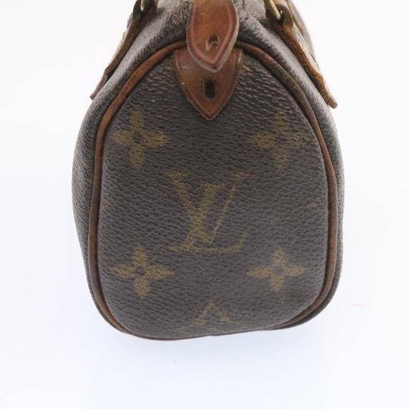 LOUIS VUITTON Monogram Mini Speedy Hand Bag 2way M41534 LV Auth 26887 - Picture 3 of 15